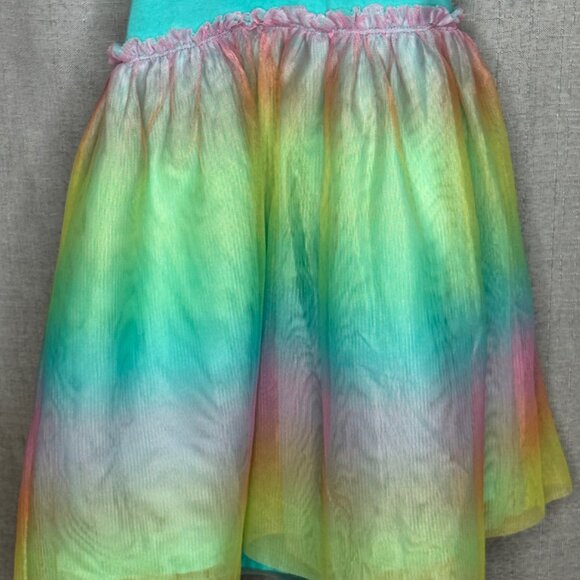 Cat & Jack - Girls Rainbow Dress - Size 5T - Picture 3 of 6